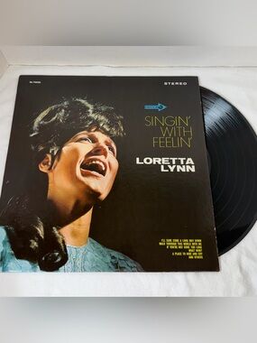 Loretta Lynn - Singin' With Feelin' (1967 Decca DL 74930) Vinyl LP Record Album